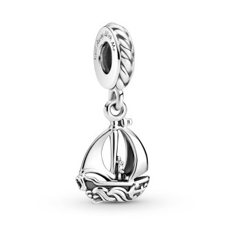 Sail boat sterling silver dangle