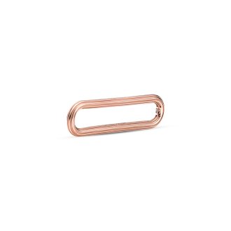 14k Rose gold-plated styling link