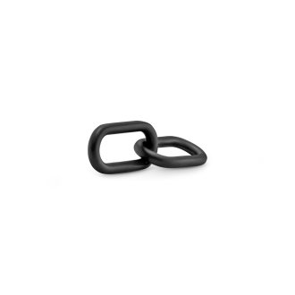 Black ceramic double link