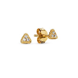 Pandora Shine stud earrings with clear cubic zirconia